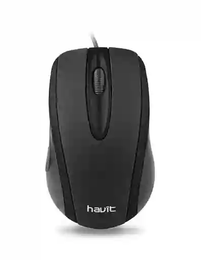 Mouse Óptico Havit Hv-ms753 Usb Alámbrico Mini Ergonómico Pc