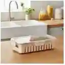 Contenedor Alimentos Nevera Organizador Con Cierre Hermético Y Filtro Escurridor 2.0 Litros