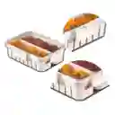 Contenedor Alimentos Nevera Organizador Con Compartimiento Doble Cierre Hermético Y Filtro Escurridor