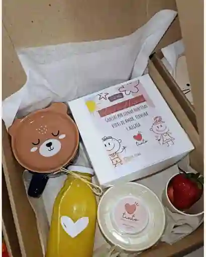 Caja Sorpresa Ancheta Desayuno Para Niños