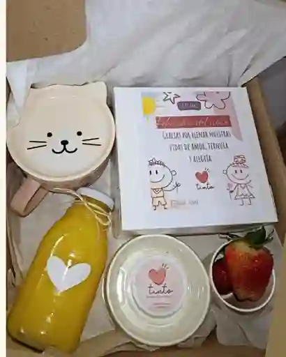 Caja Sorpresa Ancheta Desayuno Para Niños