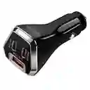 Cargador De Auto Carro 3 Puertos Usb Carga Rapida 38w