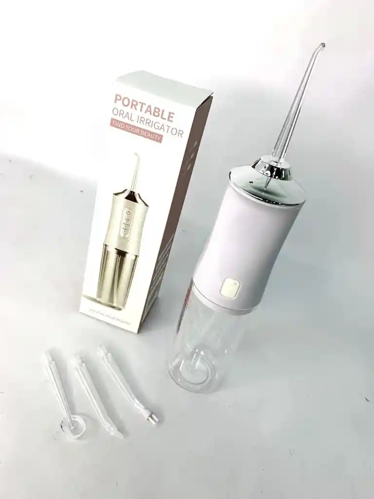Irrigador Bucal Recargable 4 En 1 | Enjuague Bucal Eléctrico Portátil