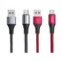 Cable Usb A Micro Usb (v8) 100w 1.2 Mts