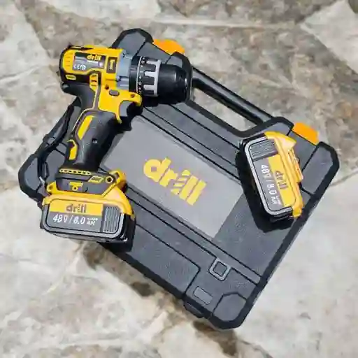 Percutor Bru48dk – Taladro Brushless 48v + Accesorios