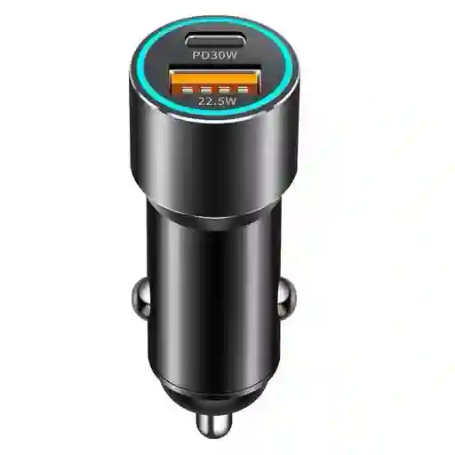 Cargador De Auto Para Carro Usb Tipo C