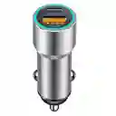 Cargador De Auto Para Carro Usb Tipo C