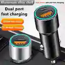 Cargador De Auto Para Carro Usb Tipo C