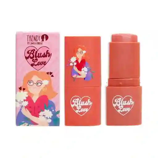 Rubor En Barra Trendy Blush Love Bl07 Tono 01