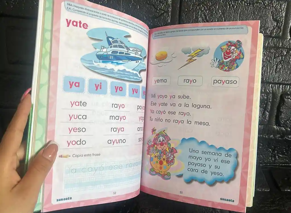 Libro Cartilla Nacho Lee Pasta Dura (( Nacho Oro ))