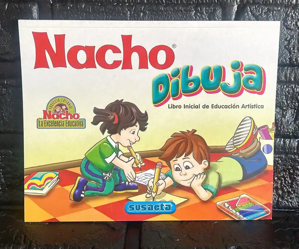 Libro Cartilla Nacho Dibuja