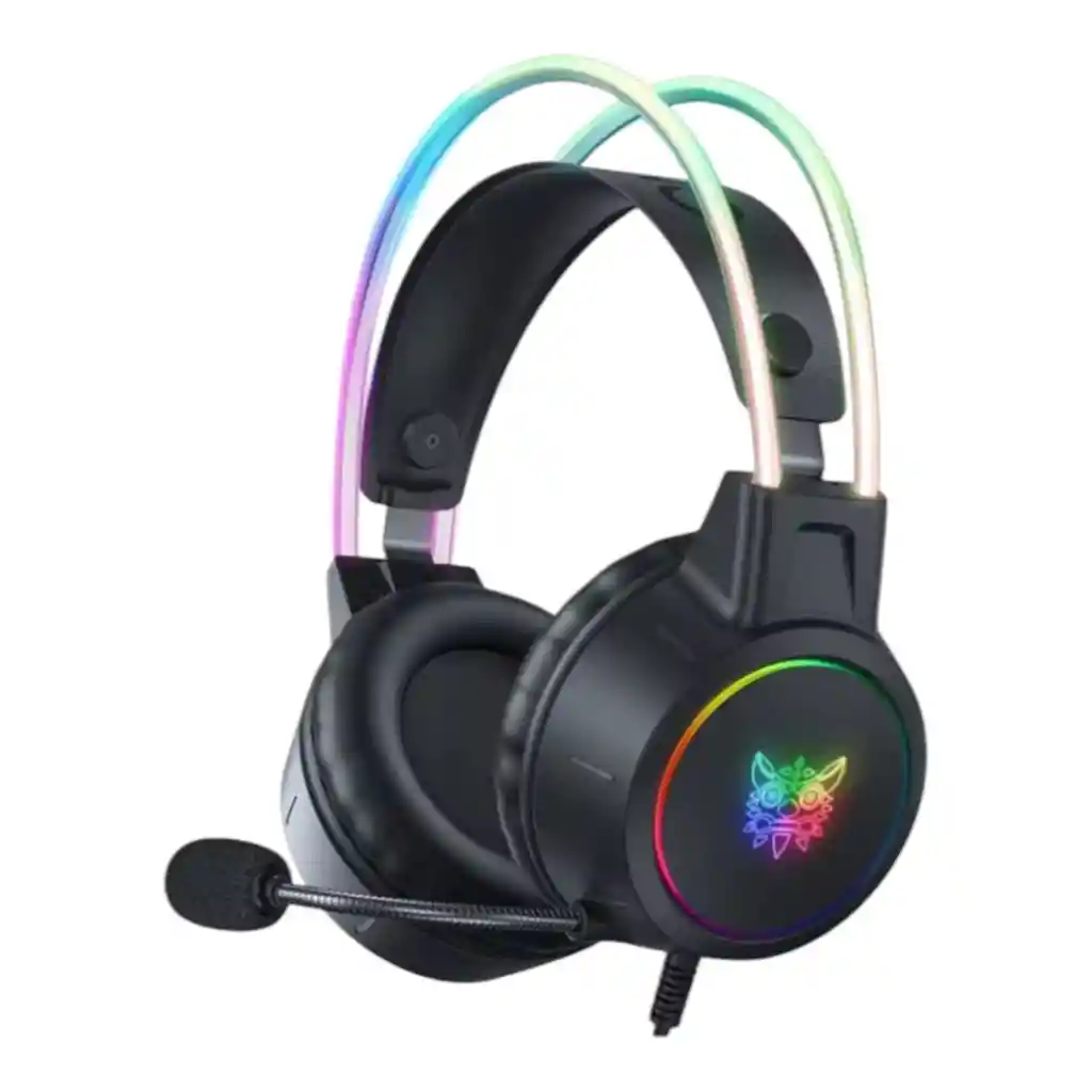 Audífonos Diadema Gamer Onikuma X15 Pro Con Luces Rgb