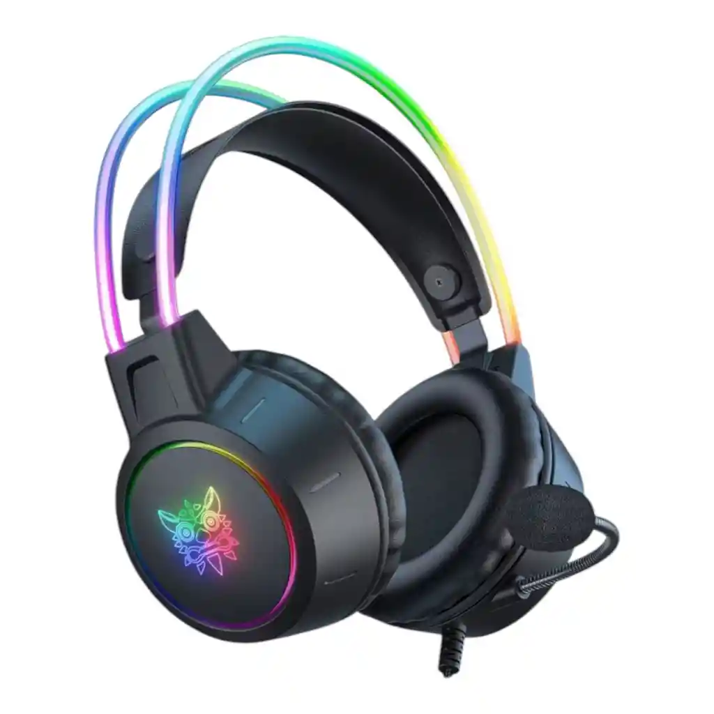 Audífonos Diadema Gamer Onikuma X15 Pro Con Luces Rgb