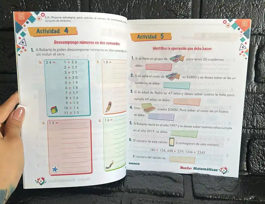 Libro Cartilla Nacho Matematicas C