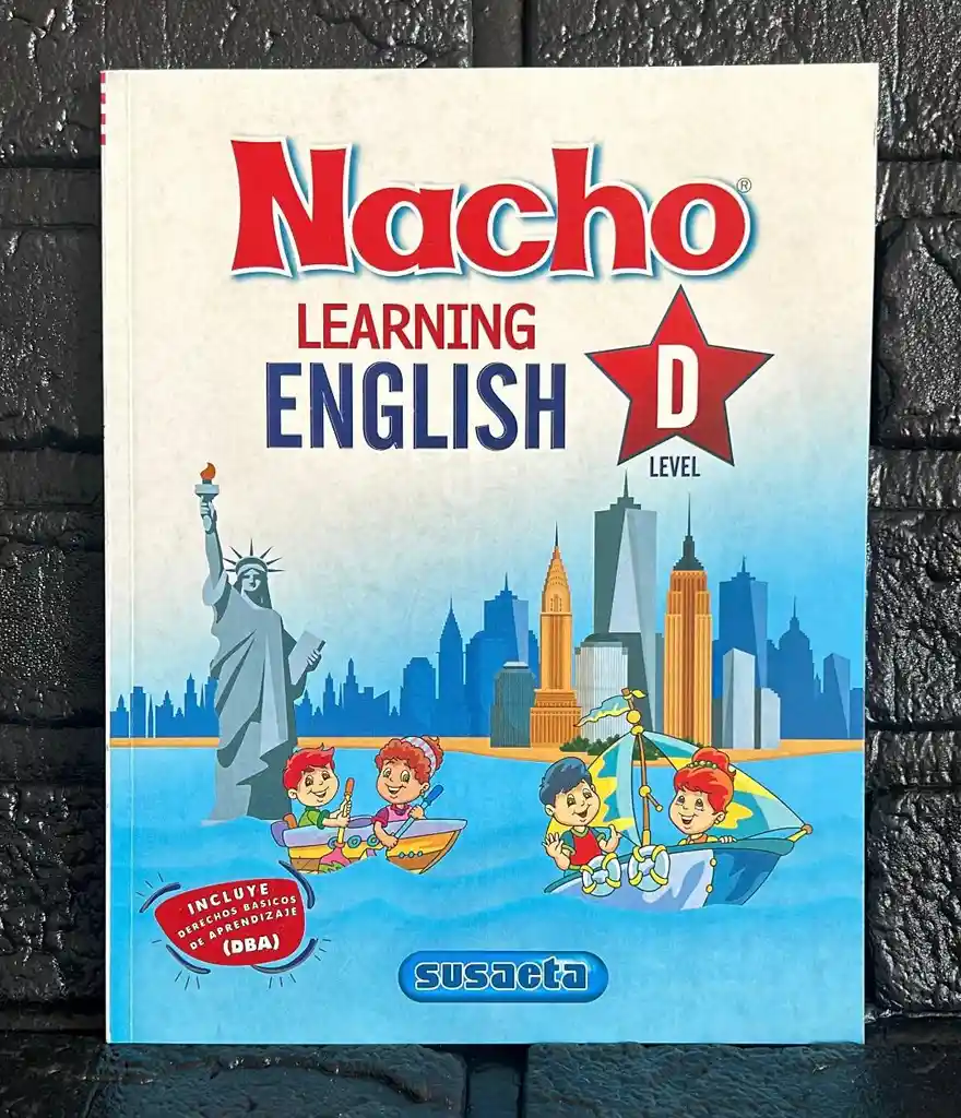 Libro Cartilla Nacho Ingles D