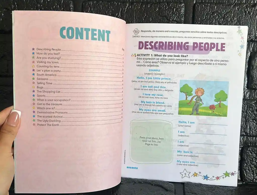 Libro Cartilla Nacho Ingles D