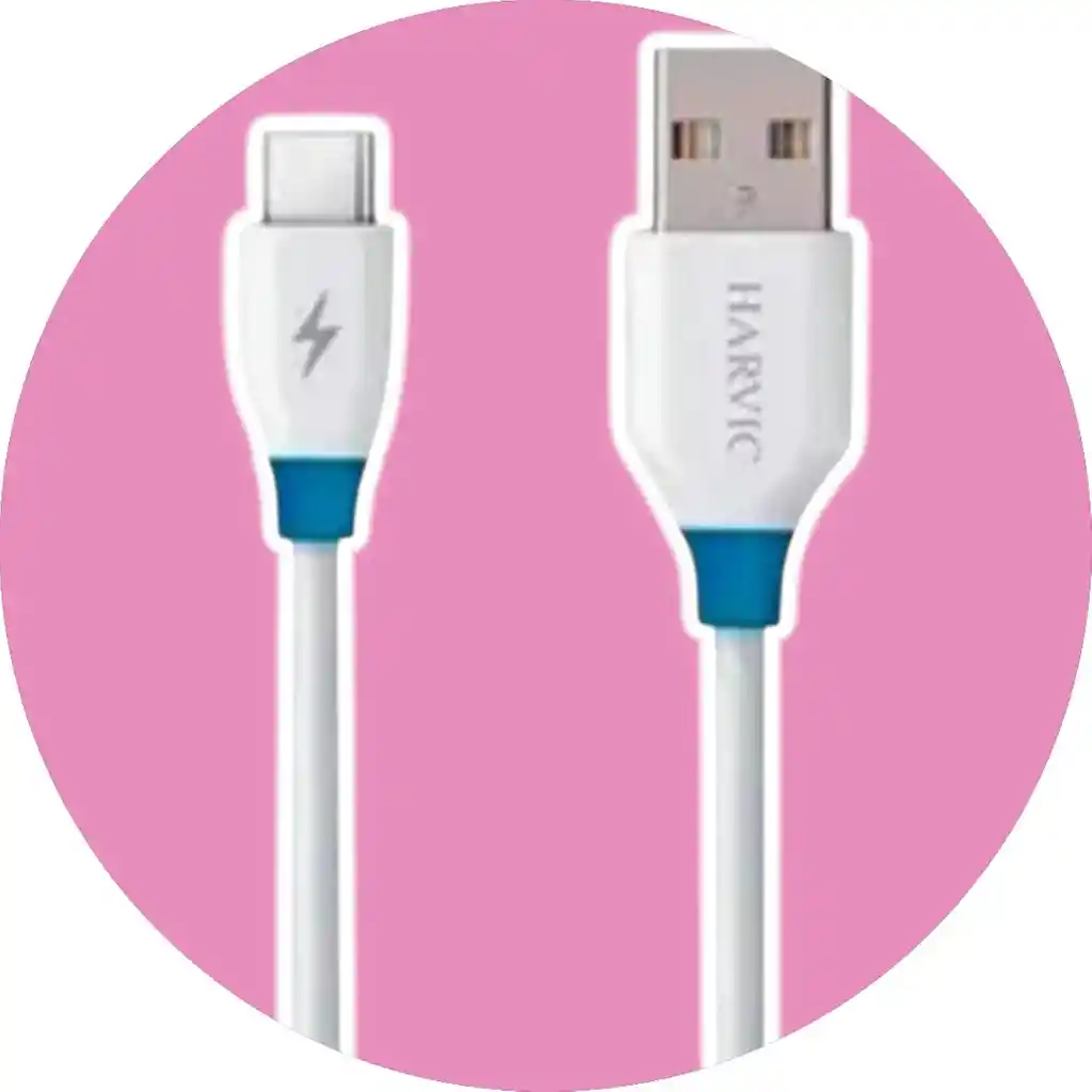 Cable Harvic Tipo-c A Usb 2m Carga Rápida 3.1a – Modelo Cb-111
