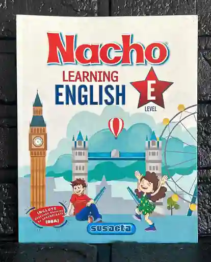 Libro Cartilla Nacho Ingles E