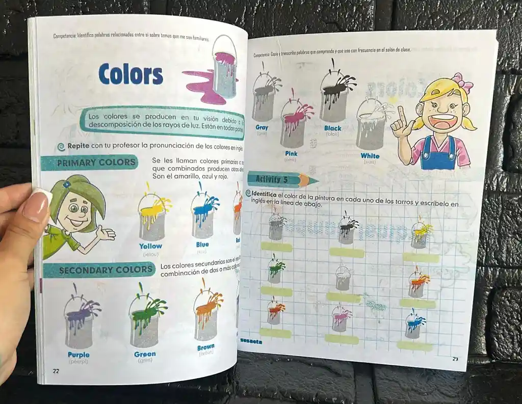 Libro Cartilla Nacho Ingles