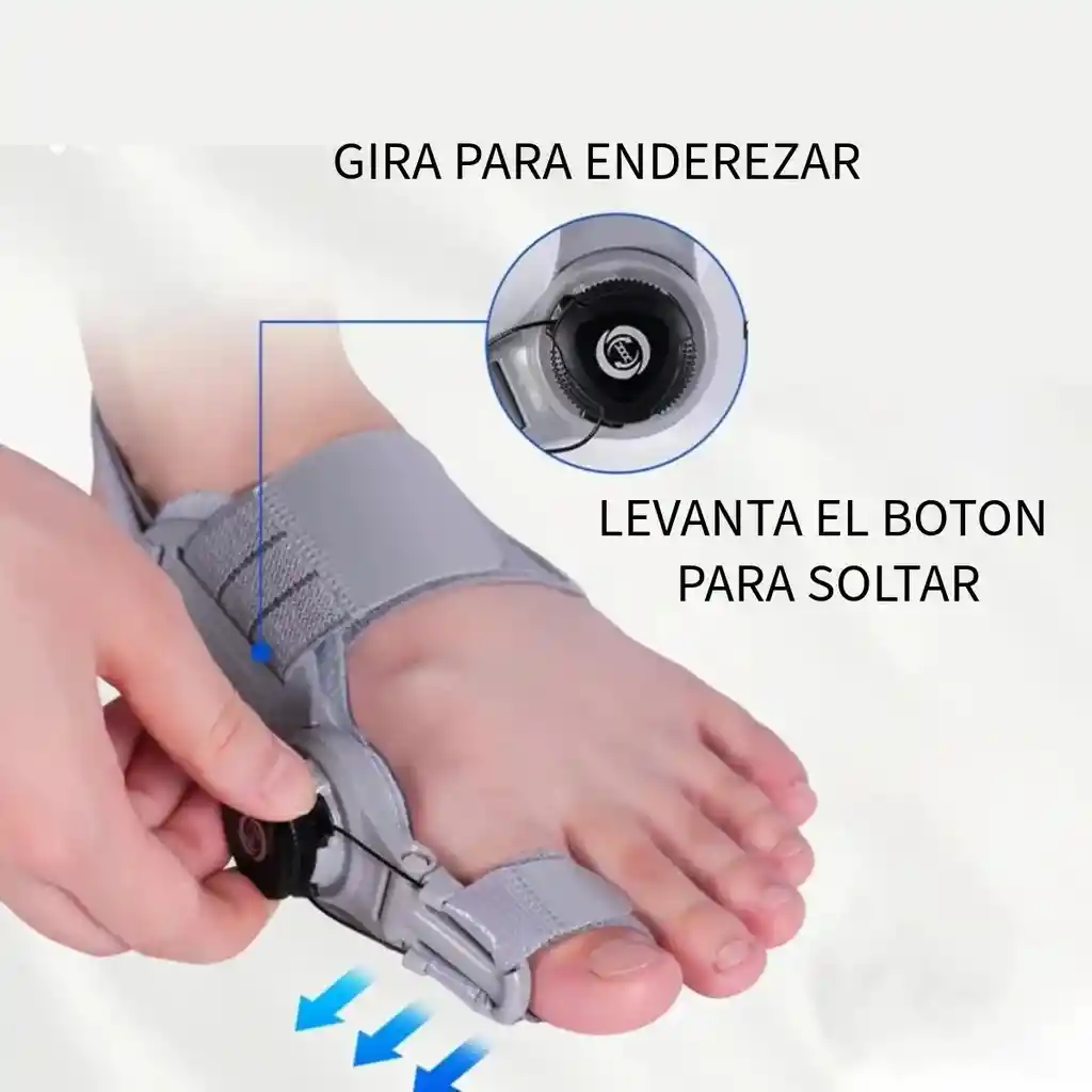 Corrector De Juanete Férula Graduable Unidad