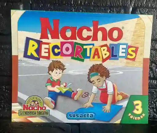 Libro Cartilla Nacho Recortables Volumen 3