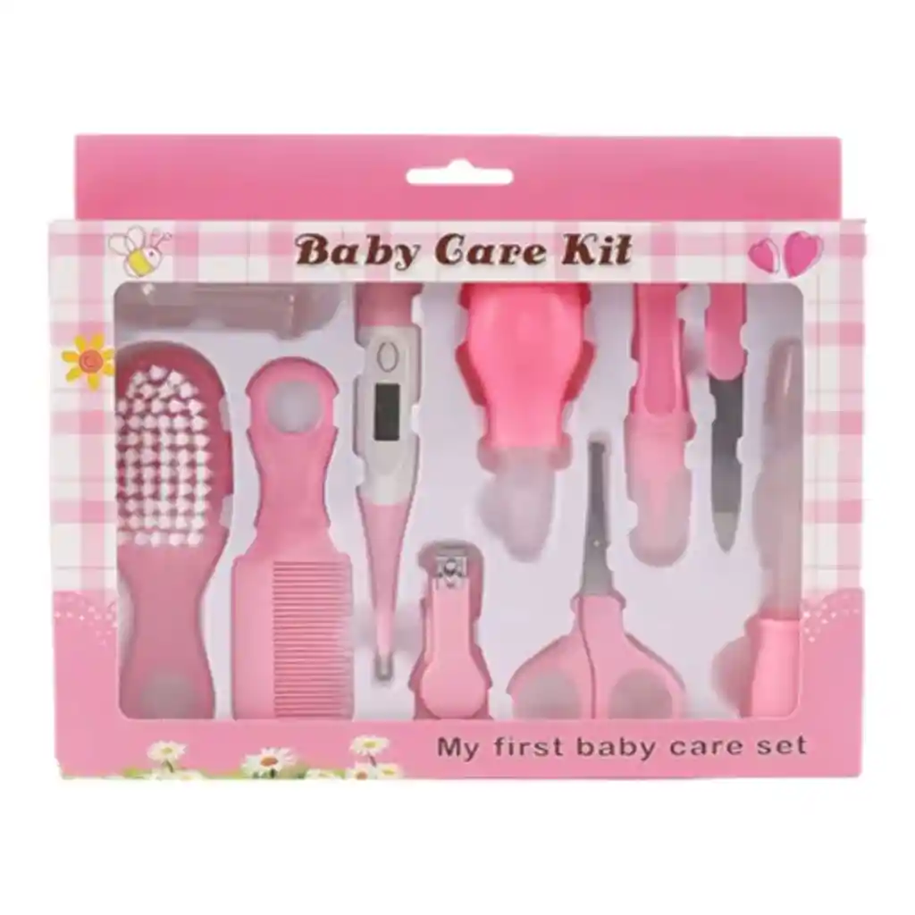 Set/kit Cuidado Aseo Higiene Bebé Niño X 10 Piezas