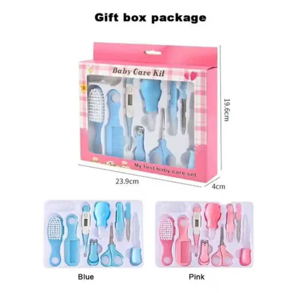 Set/kit Cuidado Aseo Higiene Bebé Niño X 10 Piezas