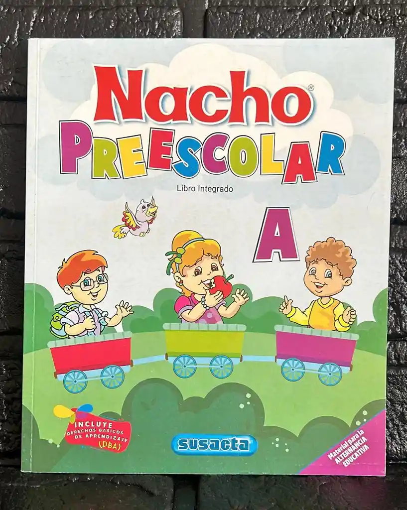 Libro Cartilla Nacho Preescolar A