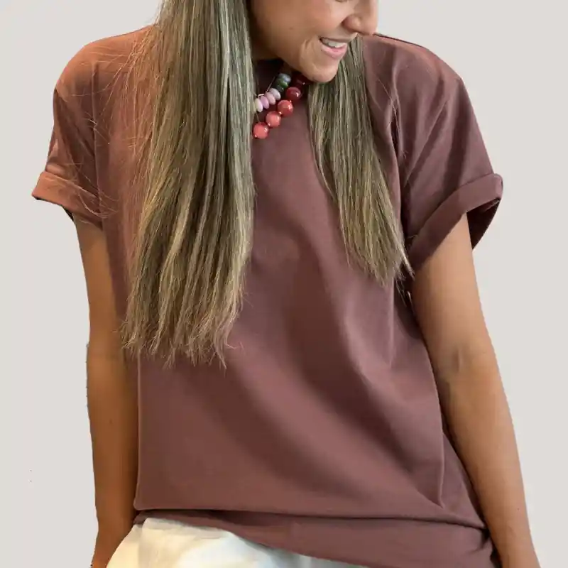 Camiseta Basica Mia Mocca L