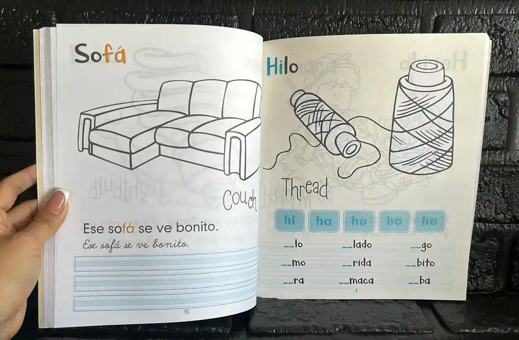 Libro Cartilla Nacho Aprende Lee Y Colorea