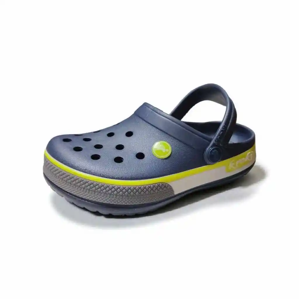 Zuecos Crocs Azul Talla 30