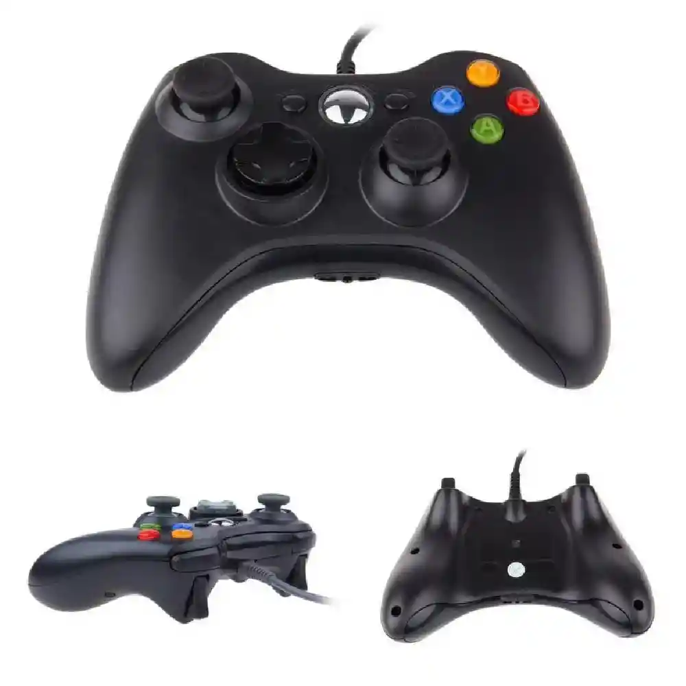 Control Generico Tipo Xbox / Para Pc Y Xbox Conexión Usb Con Motores De Vibración