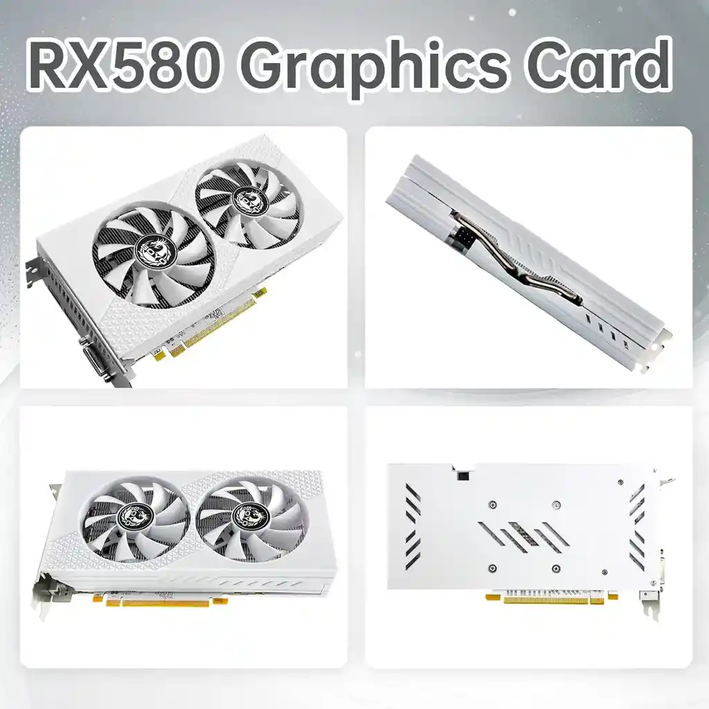 Tarjeta De Video Rx580 8gb Nueva / Gddr5 - 256 Bits / Hdmi + Dvi + Displayport / Soyo
