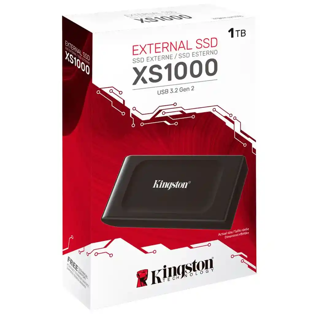 Externo Sólido 1tb Kingston