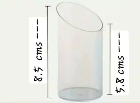 Copa Postre Inclinada X 10 Unds