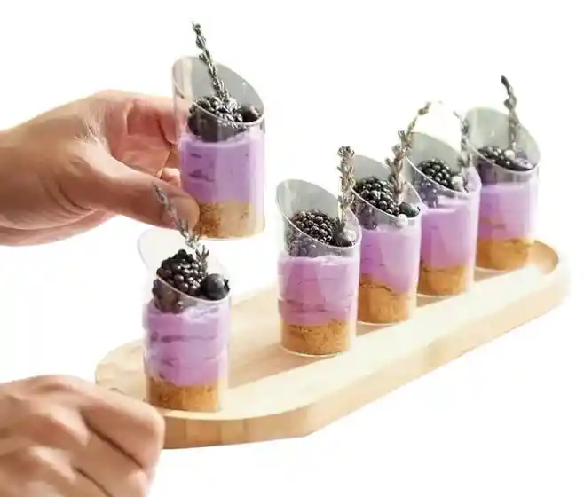 Copa Postre Inclinada X 10 Unds