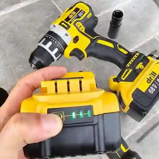 Combo Tapi68dk – Taladro Y Pistola De Impacto 68v