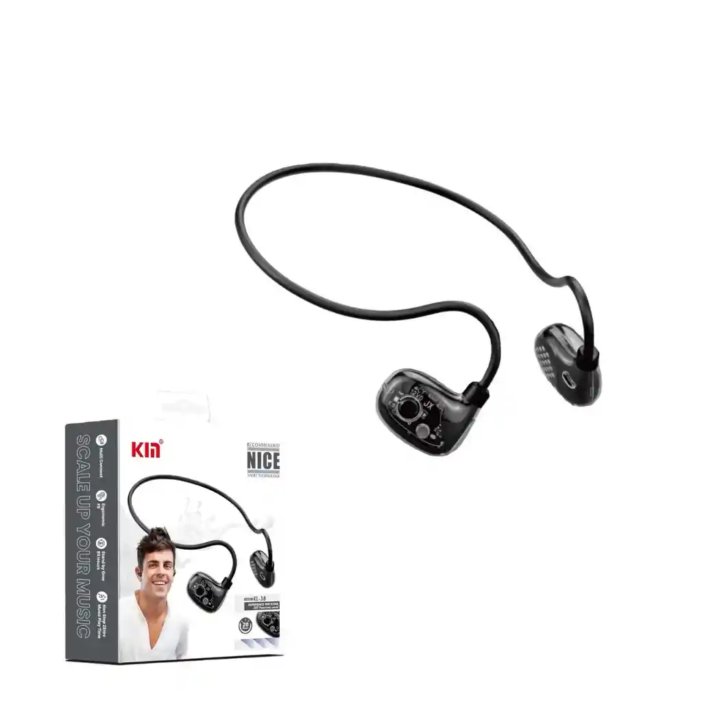 Audífono Bluetooth De Conducción Ósea Kl-38