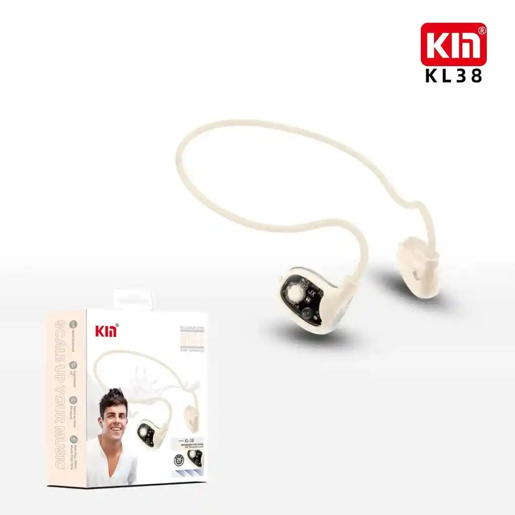 Audífono Bluetooth De Conducción Ósea Kl-38