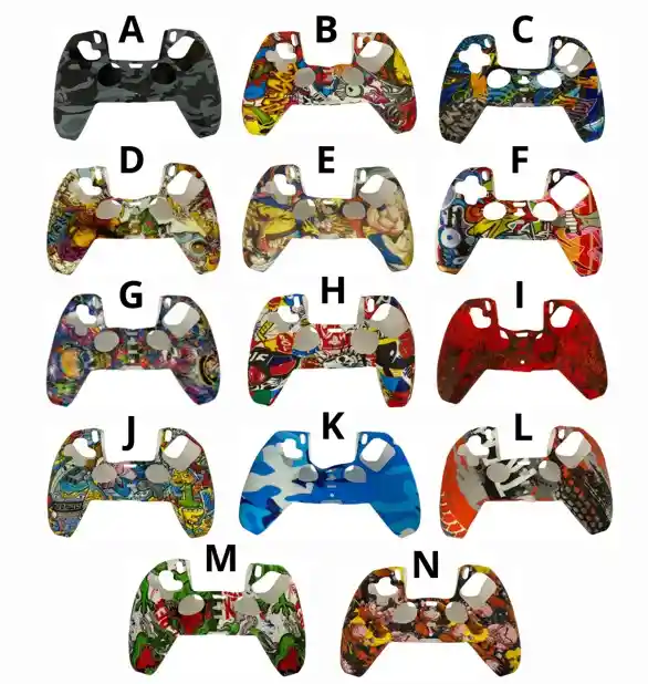 Funda En Silicona Protectora Compatible Con Control Ps5