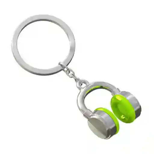 Llavero Audífonos Metalmorphose Verdes