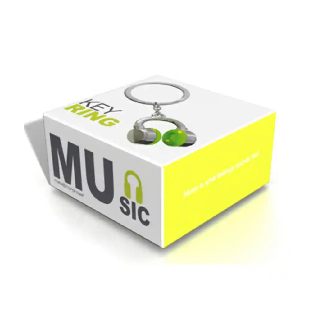 Llavero Audífonos Metalmorphose Verdes