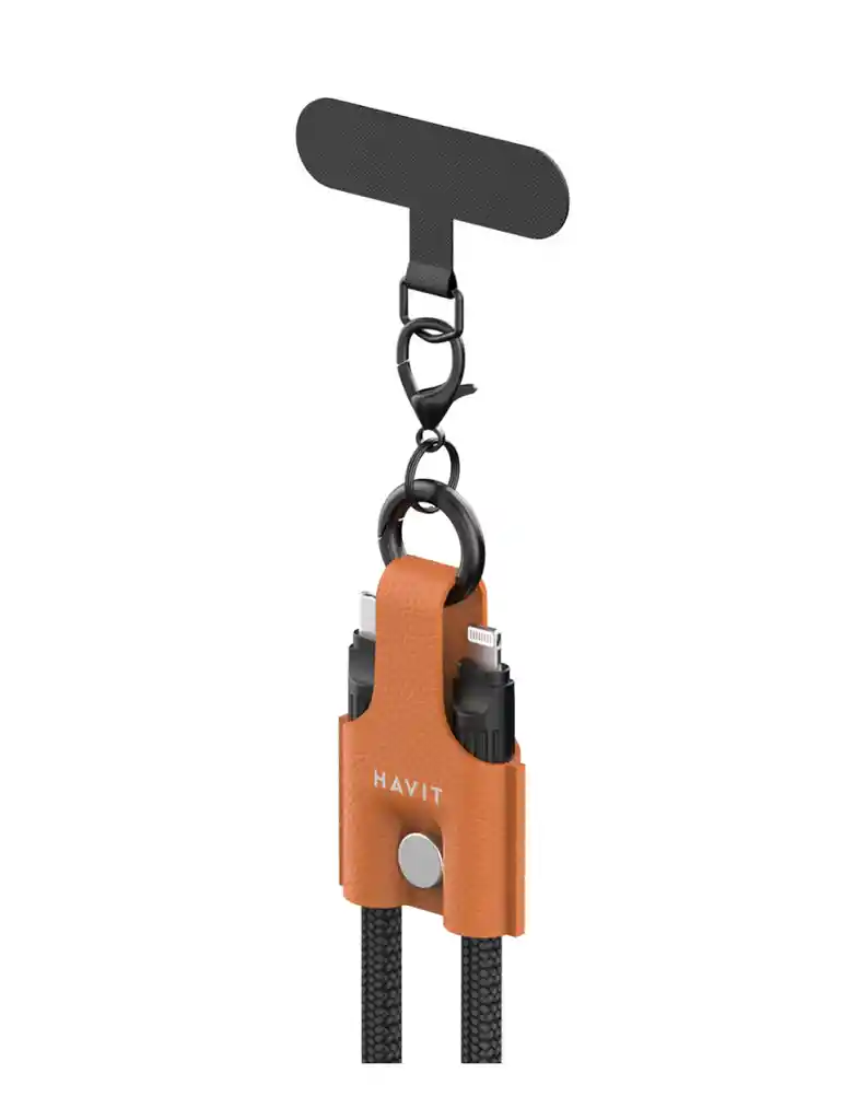 Cable De Carga Rápida Havit Usb-c A Lightning 30w Con Lanyard 1.2m