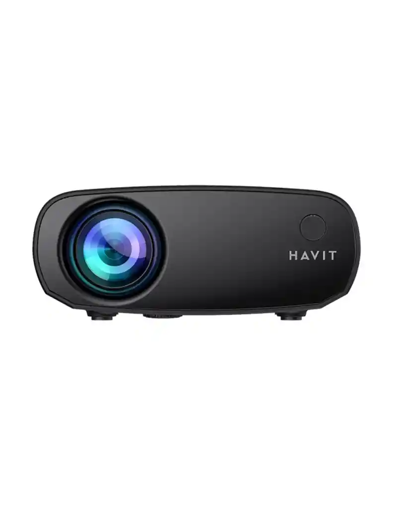 Mini Proyector Portátil Havit Pj207 Hd 1080p Wifi Hdmi | 110 Ansi Lumens