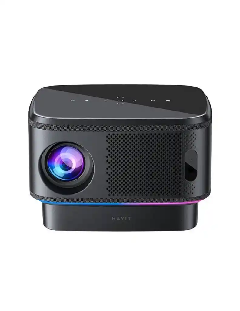 Proyector Havit Pj300 Pro Full Hd 1080p Android Tv, Wi-fi Y 4k Compatible.