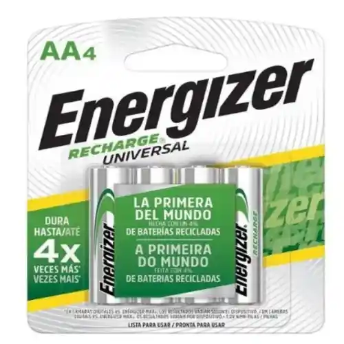 Batería Aa Energizer 1.2v 2000mah *4