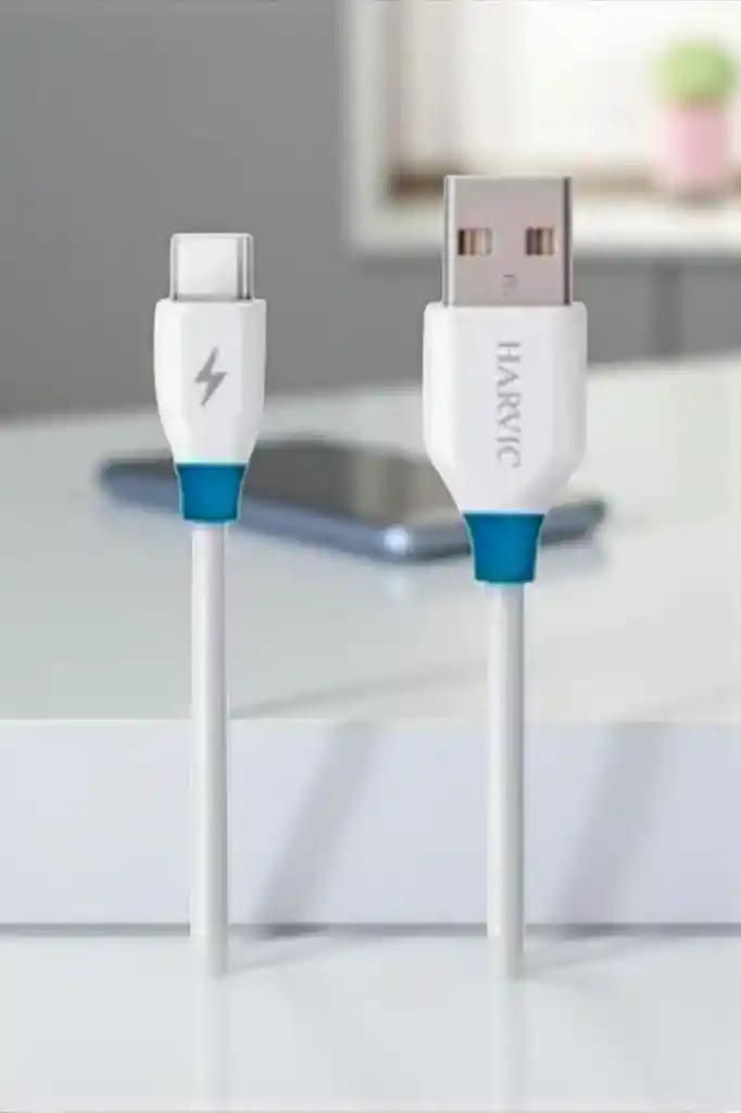 Cable Harvic Tipo-c A Usb 2m Carga Rápida 3.1a – Modelo Cb-111