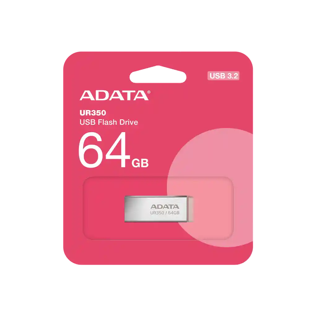 Memoria Usb Adata 64gb Ur350 3.2	