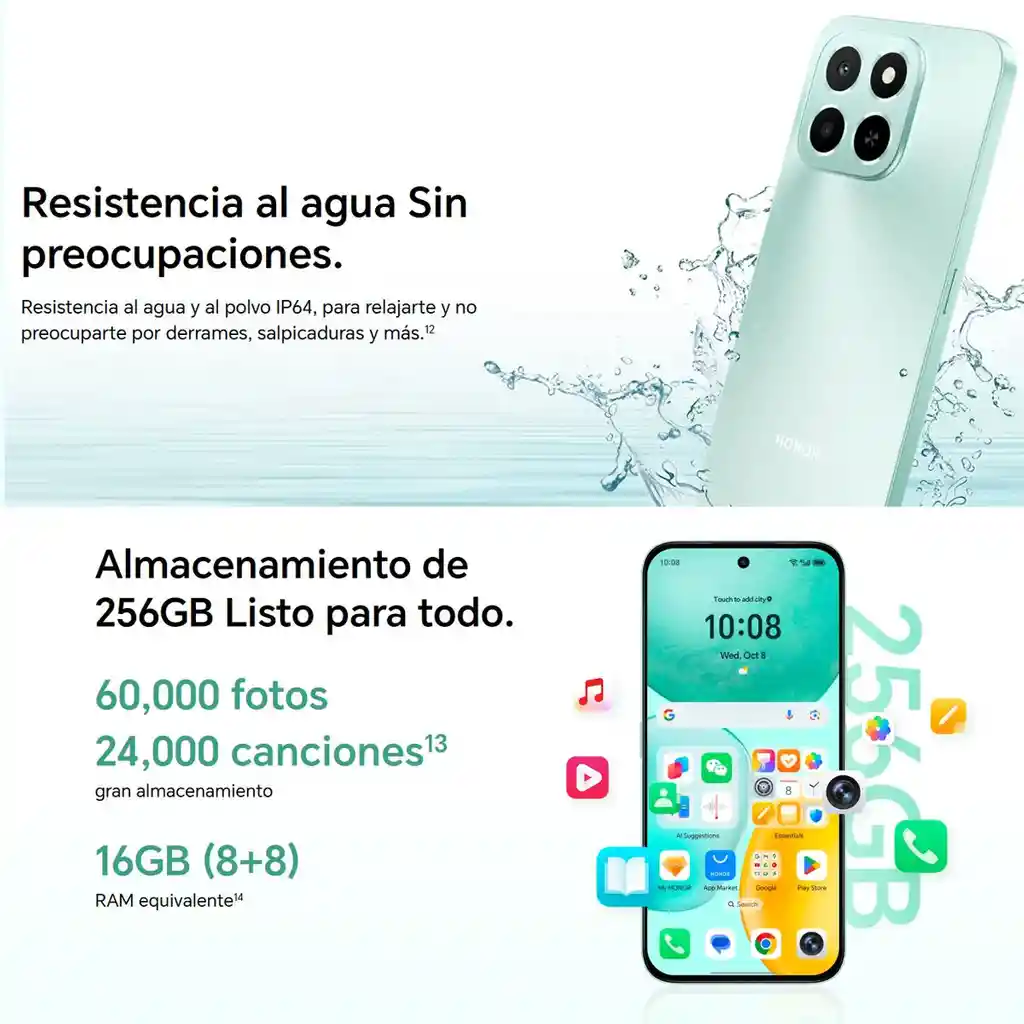 Celular Honor X6c Play 9c Dual Sim 256gb /6gb 6.61'', Cian