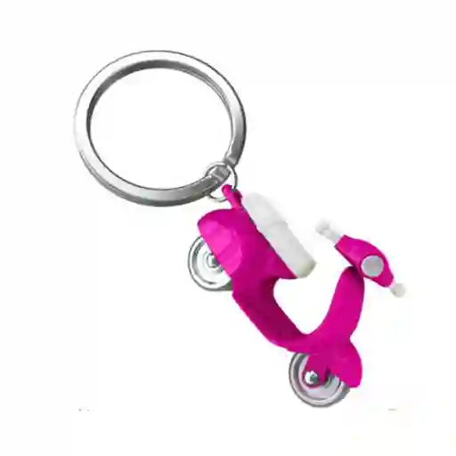 Llavero Moto Italiana Metalmorphose Rosada